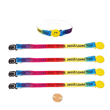 smile jesus loves you bracelet